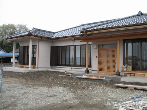 和風住宅 豪華 平屋建ての和風住宅