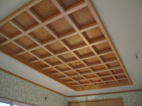 和室　無垢材を使った天井