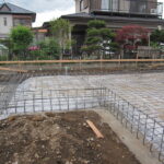 基礎工事の風景